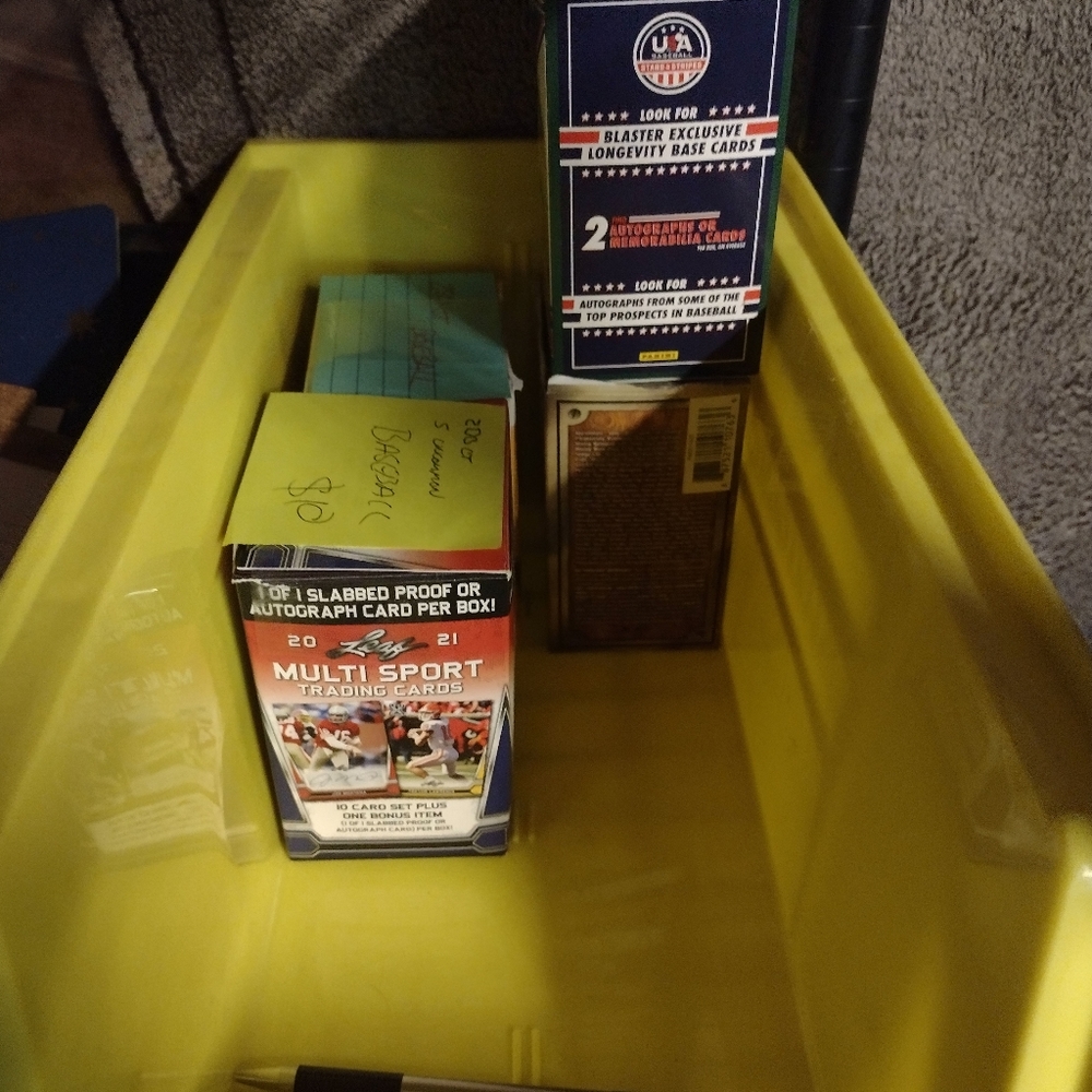 1987-2022 250 Card Random Lot Baseball Cards, One Jersey or Auto Included